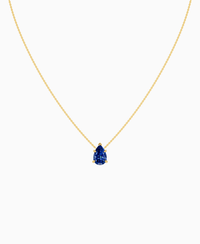 Royal Blue Lab Sapphire / Pear (NS) / 2.5ct