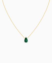 Zambian Lab Emerald / Pear (NS) / 2.5ct