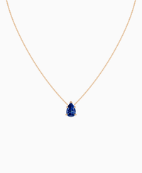 Royal Blue Lab Sapphire / Pear (NS) / 2.5ct