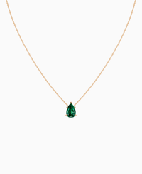 Zambian Lab Emerald / Pear (NS) / 2.5ct