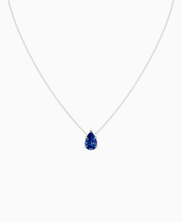 Royal Blue Lab Sapphire / Pear (NS) / 2.5ct