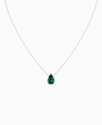 Zambian Lab Emerald / Pear (NS) / 2.5ct