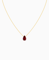 Pigeon Blood Lab Ruby / Pear (NS) / 2.5ct