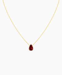 Pigeon Blood Lab Ruby / Pear (NS) / 2.5ct