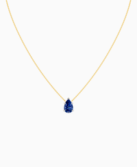 Royal Blue Lab Sapphire / Pear (NS) / 2.5ct
