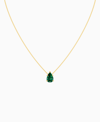 Zambian Lab Emerald / Pear (NS) / 2.5ct