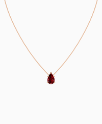 Pigeon Blood Lab Ruby / Pear (NS) / 3ct