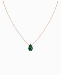 Zambian Lab Emerald / Pear (NS) / 3ct