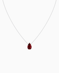 Pigeon Blood Lab Ruby / Pear (NS) / 3ct