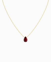 Pigeon Blood Lab Ruby / Pear (NS) / 3ct
