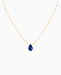 Royal Blue Lab Sapphire / Pear (NS) / 3ct