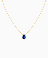 Royal Blue Lab Sapphire / Pear (NS) / 3ct