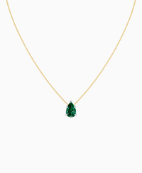 Zambian Lab Emerald / Pear (NS) / 3ct