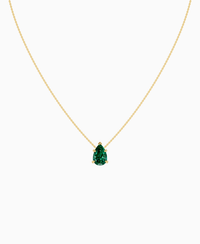 Zambian Lab Emerald / Pear (NS) / 3ct