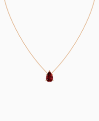 Pigeon Blood Lab Ruby / Pear (NS) / 3ct