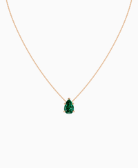 Zambian Lab Emerald / Pear (NS) / 3ct