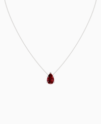 Pigeon Blood Lab Ruby / Pear (NS) / 3ct