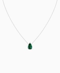 Zambian Lab Emerald / Pear (NS) / 3ct