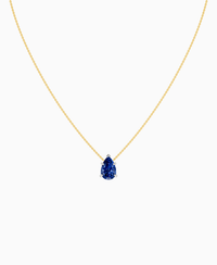 Royal Blue Lab Sapphire / Pear (NS) / 3ct