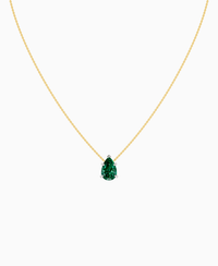 Zambian Lab Emerald / Pear (NS) / 3ct