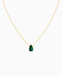 Zambian Lab Emerald / Pear (NS) / 3ct