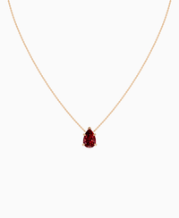 Pigeon Blood Lab Ruby / Pear (NS) / 3ct