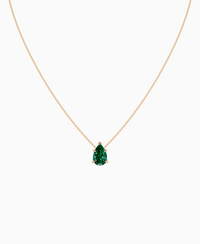 Zambian Lab Emerald / Pear (NS) / 3ct