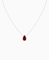 Pigeon Blood Lab Ruby / Pear (NS) / 3ct
