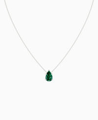 Zambian Lab Emerald / Pear (NS) / 3ct