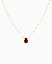 Pigeon Blood Lab Ruby / Pear (NS) / 3ct