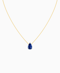 Royal Blue Lab Sapphire / Pear (NS) / 3ct