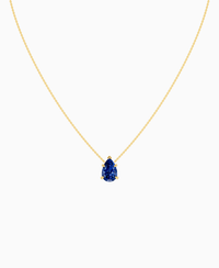 Royal Blue Lab Sapphire / Pear (NS) / 3ct