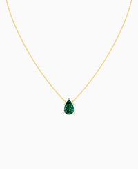 Zambian Lab Emerald / Pear (NS) / 3ct