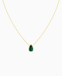Zambian Lab Emerald / Pear (NS) / 3ct