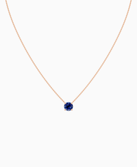 Royal Blue Lab Sapphire / Round / 1.5ct