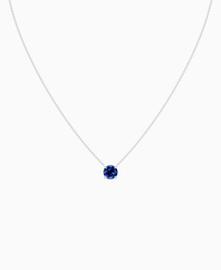 Royal Blue Lab Sapphire / Round / 1.5ct