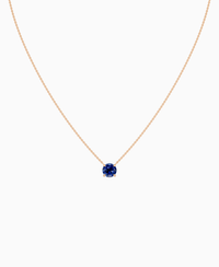 Royal Blue Lab Sapphire / Round / 1.5ct