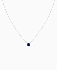 Royal Blue Lab Sapphire / Round / 1.5ct