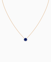 Royal Blue Lab Sapphire / Round / 1.5ct