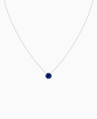 Royal Blue Lab Sapphire / Round / 1.5ct