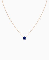 Royal Blue Lab Sapphire / Round / 2ct
