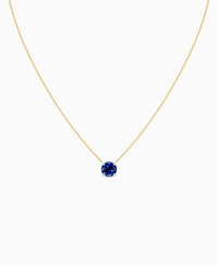 Royal Blue Lab Sapphire / Round / 2ct