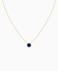 Royal Blue Lab Sapphire / Round / 2ct