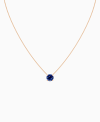 Royal Blue Lab Sapphire / Round / 2ct