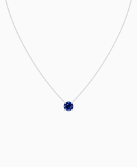 Royal Blue Lab Sapphire / Round / 2ct