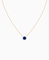 Royal Blue Lab Sapphire / Round / 2ct