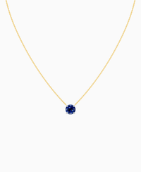 Royal Blue Lab Sapphire / Round / 2ct