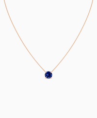Royal Blue Lab Sapphire / Round / 2.5ct