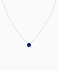 Royal Blue Lab Sapphire / Round / 2.5ct