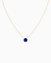 Royal Blue Lab Sapphire / Round / 2.5ct